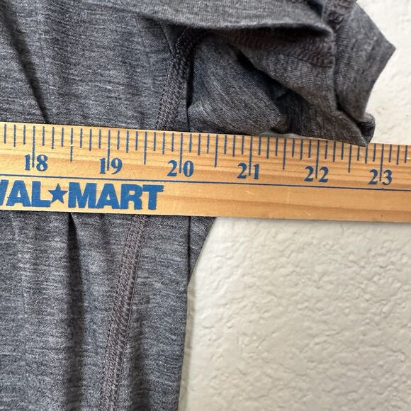 Goal Five Soccer Workout Shirt Heather Gray Size Large EUC - Picture 5 of 6